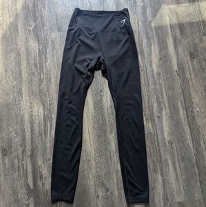 Gymshark Black Leggings - Medium